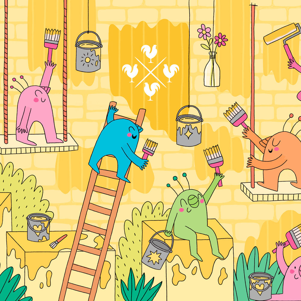 Cuatro Gallos: Colección de artistas